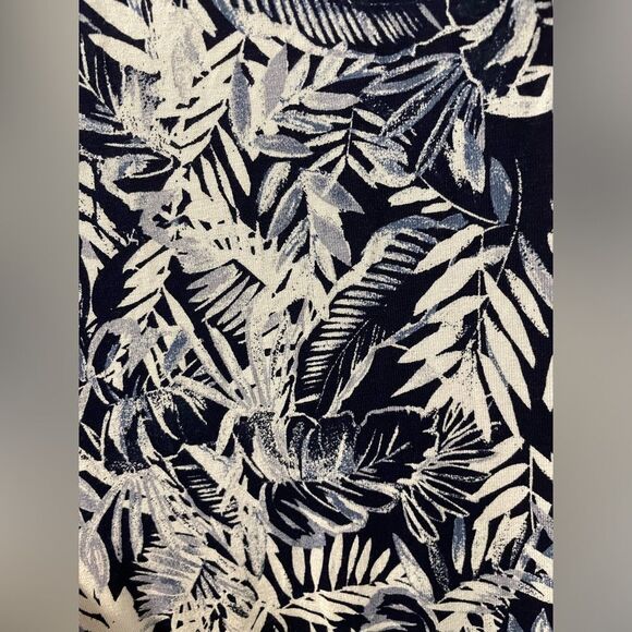 NWT Chico’s Tropical Mix Brandi Maxi Dress Braided Belted Stretch Sz 3 - Picture 5 of 10